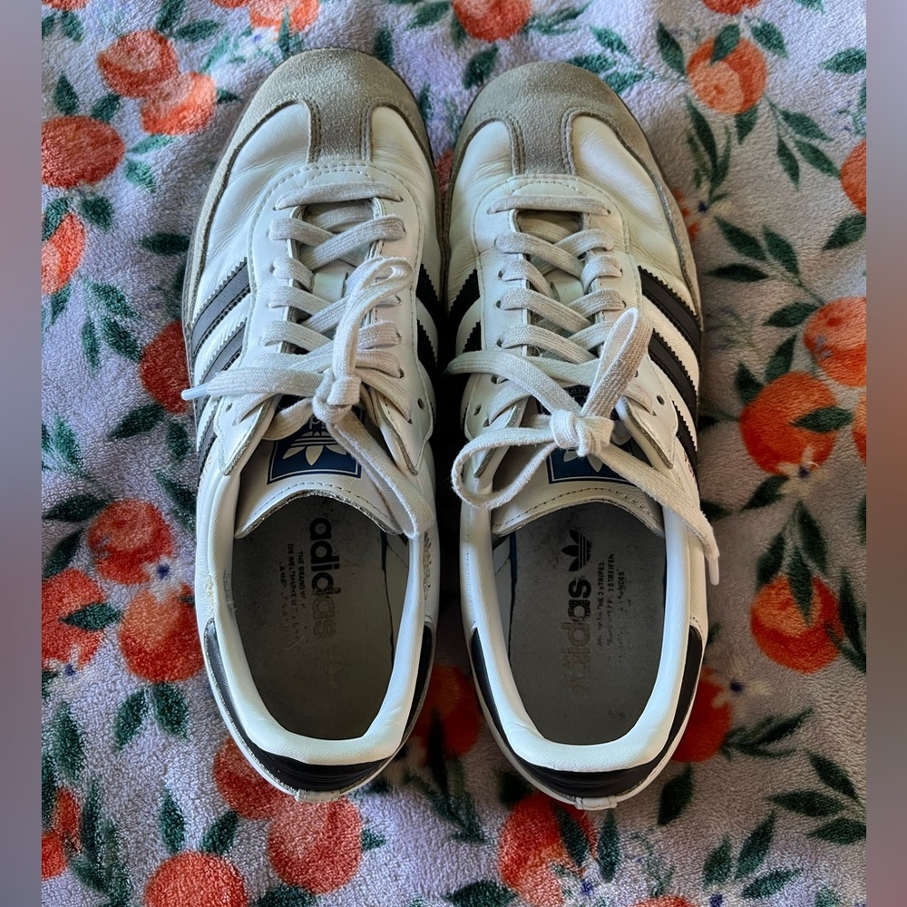 Adidas Samba OG Cloud White Suede Toe Sneaker